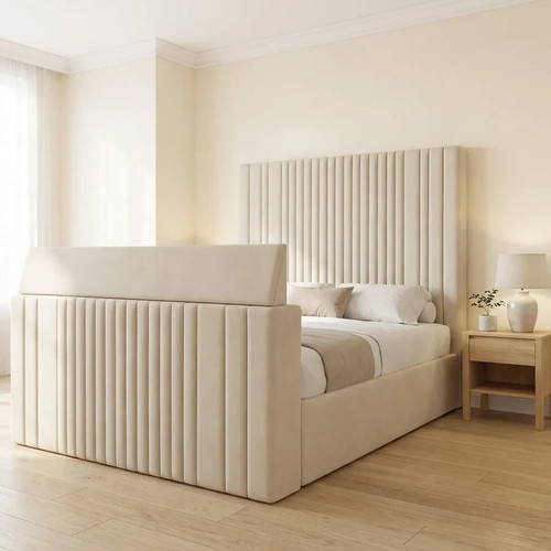 Linestyle upholstered bed - upholstered,