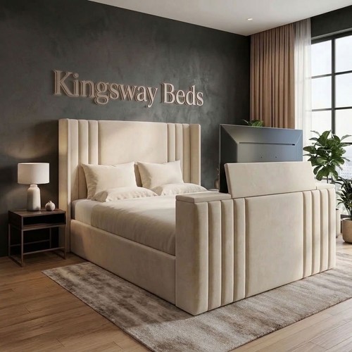 Modern upholstered bed - modern,