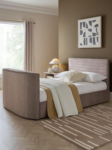 Corrigan double bed frame - double, tv