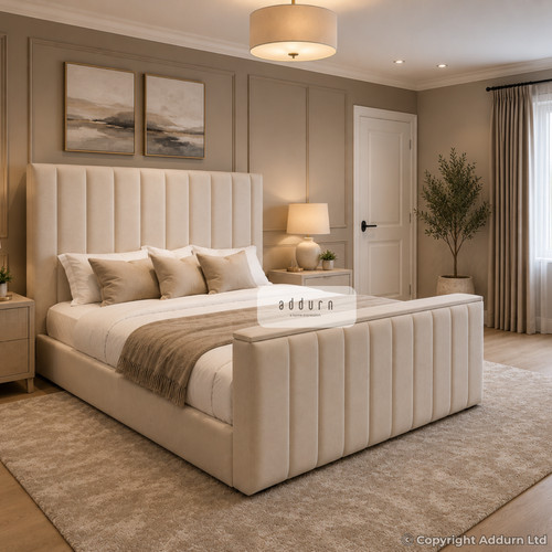 Luxury bed frame with tv - luxury,