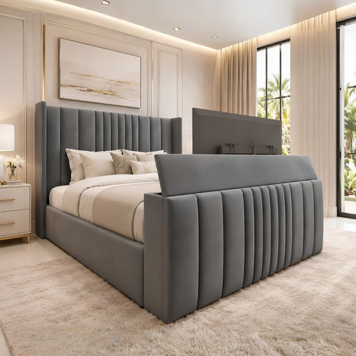 Bed frame winged - frame,