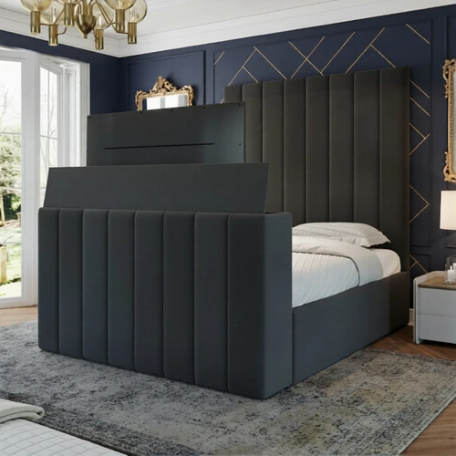 Ottoman panel bed frame - ottoman,