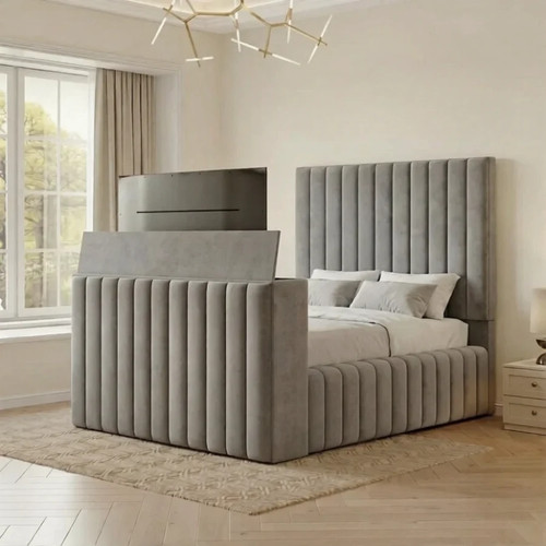 Paded linestyle upholstered - upholstered, tv