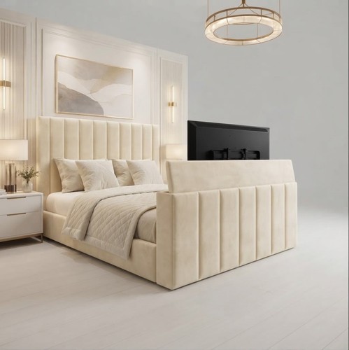 Bed ottoman storage and - tv,