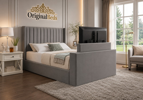 Luxury ottoman storage bed - storage,
