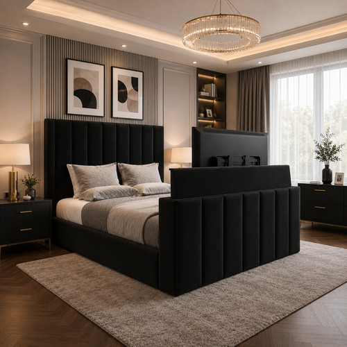 Ottoman storage bed - tv,