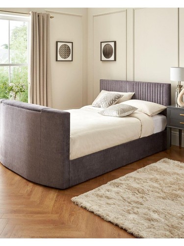 Prent double bed with voice - double, tv