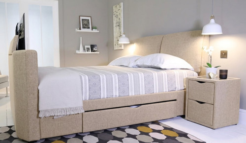 Naos double bed in - tv,