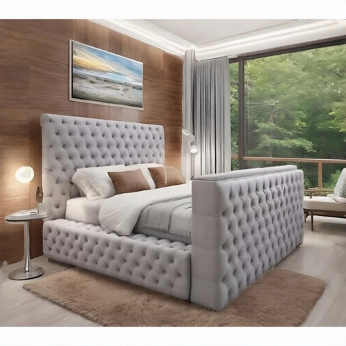Ambassador upholstered bed - ambassador, tv