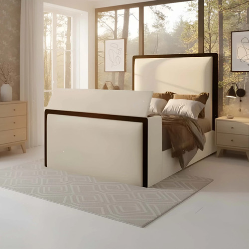 Peters plain bed frame - frame, with