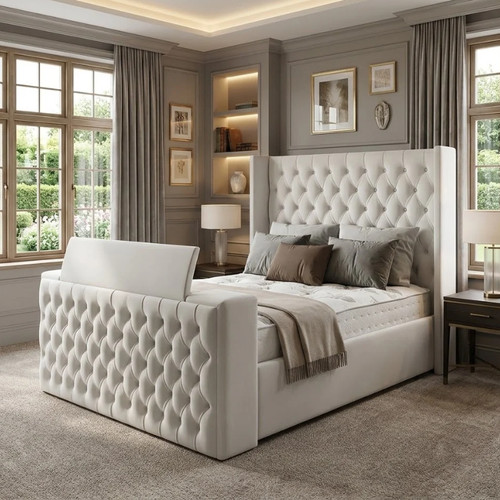 Chesterfield winged bed - chesterfield,